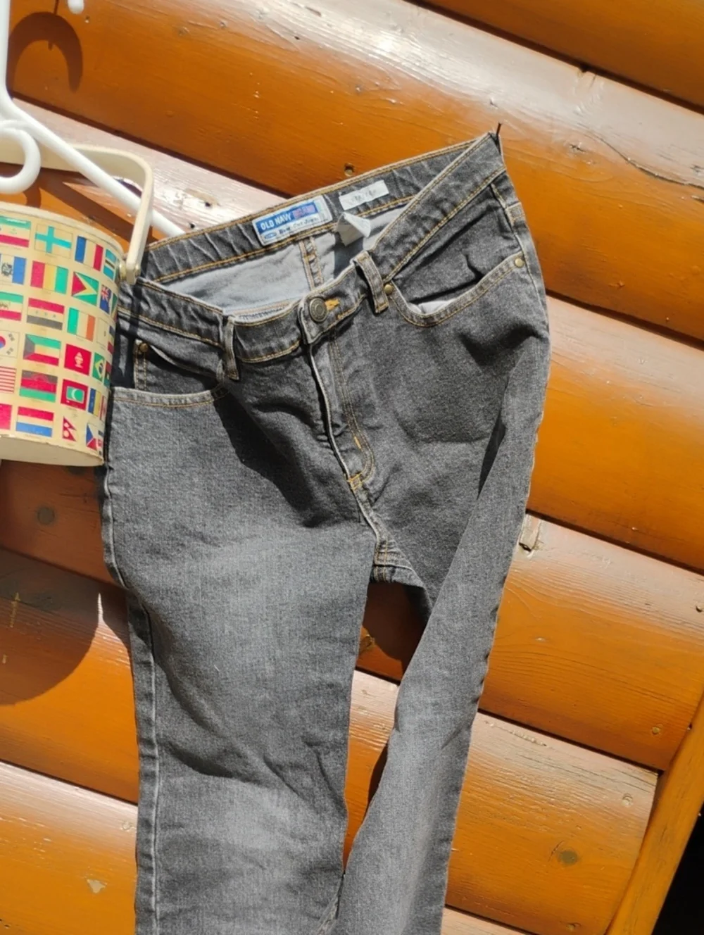 Old Navy Jeans 👖  Stretch  BOOT-CUT  Sz 12 1/2 EVC
